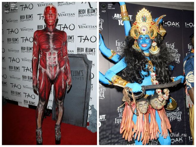 Алдартнуудын шилдэг 100 Halloween хувцаслалт ба нүүр хувиргалт